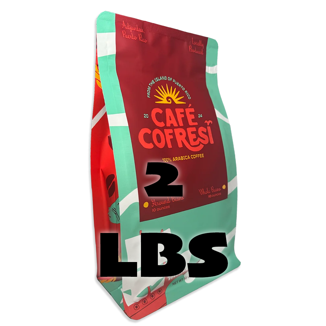 2lbs. Café Cofresí coffee bag