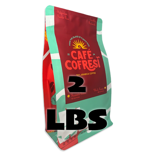 2lbs. Café Cofresí coffee bag