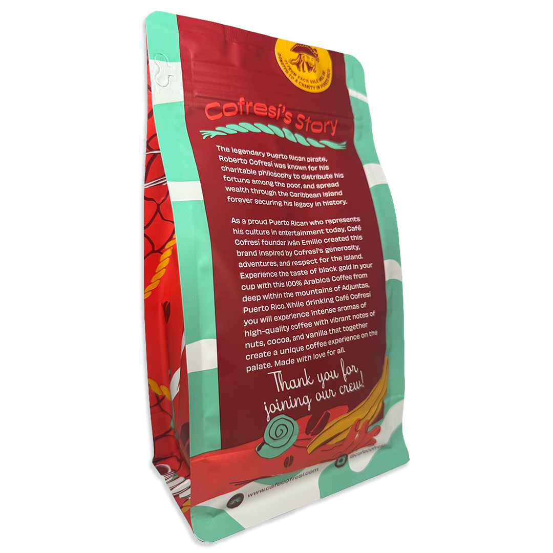 10 oz. Café Cofresí coffee bag